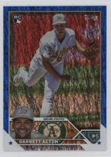 2023 Topps Update Blue Foil 187/999 Garrett Acton #US192 1ko6