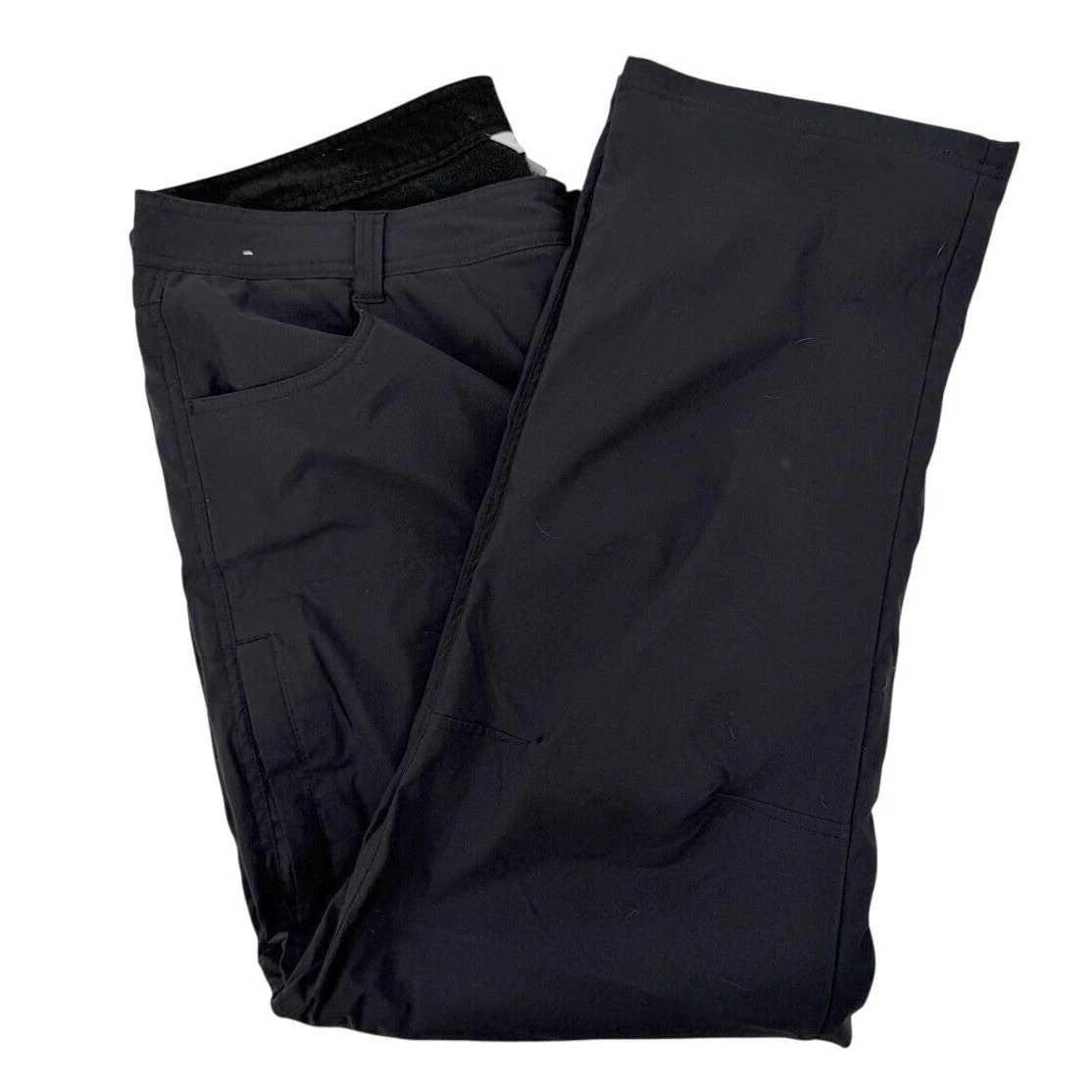 Orvis Mens 38x30 Fleece Lined Pants Double Knee Hiking Outdoor Camping Utility