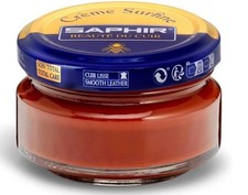 Cream Fine Leather Shoe Polish 50ml Cognac Clear SAPHIR 635.20 per litre