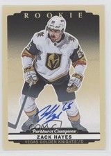 2022-23 Upper Deck Parkhurst Champions Rookies Auto Zack Hayes #272 Auto a3z