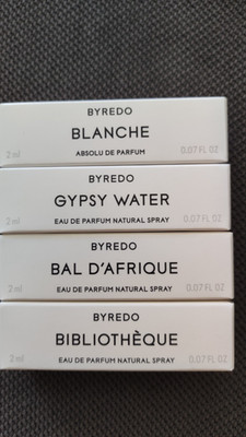 Blanche Absolu,Gypsy Water,Bal d Afrique,Bibliothèque 4*2 ml Set, neu