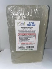 Clear Soap Base - Moisturizing Melt and Pour Glycerin Soap Base for Crafting 5lb