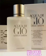 ACQUA DI GIO 3.4 oz EDT by GIORGIO ARMANI SPRAY NEW IN PROMO BOX MEN'S FRAGRANCE