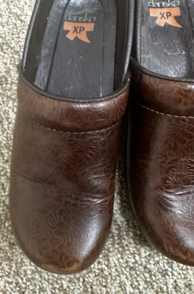 Dansko XP Women Clogs Casual Shoes 38 EU / 7.5-8 Slip On Leather Slip Resistant - Image 4 of 4