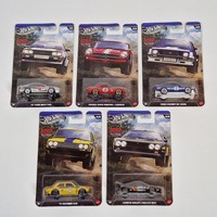 Hot Wheels Silver Series Rallye Racers Komplettset Set 5 Stk. JLT21 Audi Quattro
