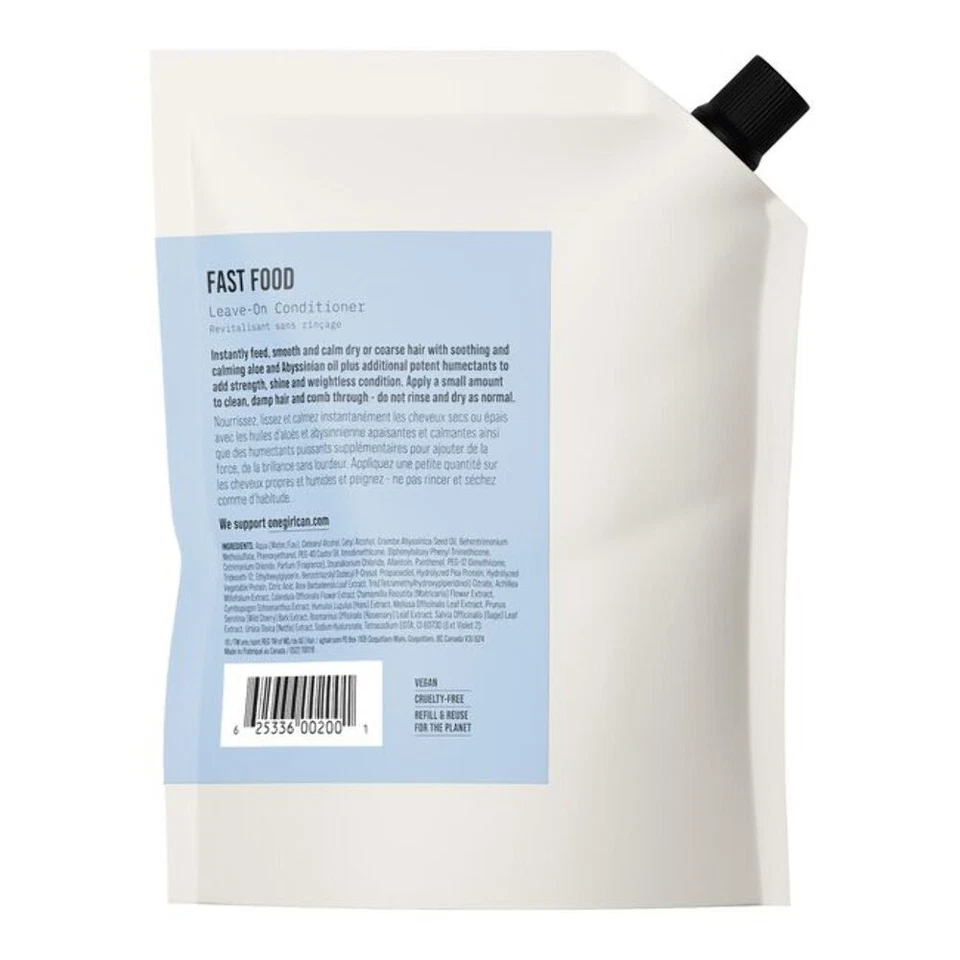 AG Care Fast Food Leave On Conditioner 33.8 fl.oz - Image 2 of 2