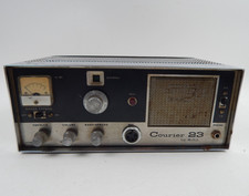 Vintage Courier 23 by e.c.i. 23-Channel Tube CB Radio ECI No Cord Untested AS-IS