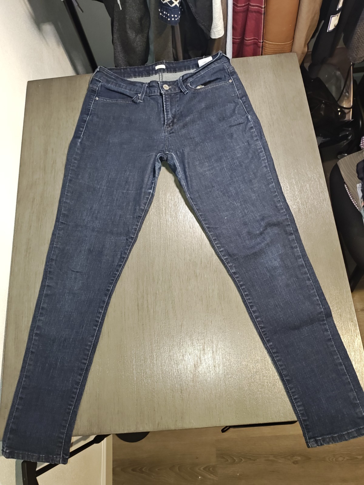 Levi's Woman Dark Blue Jeans,Skinny Jeans, Size 30x32 Or 10m