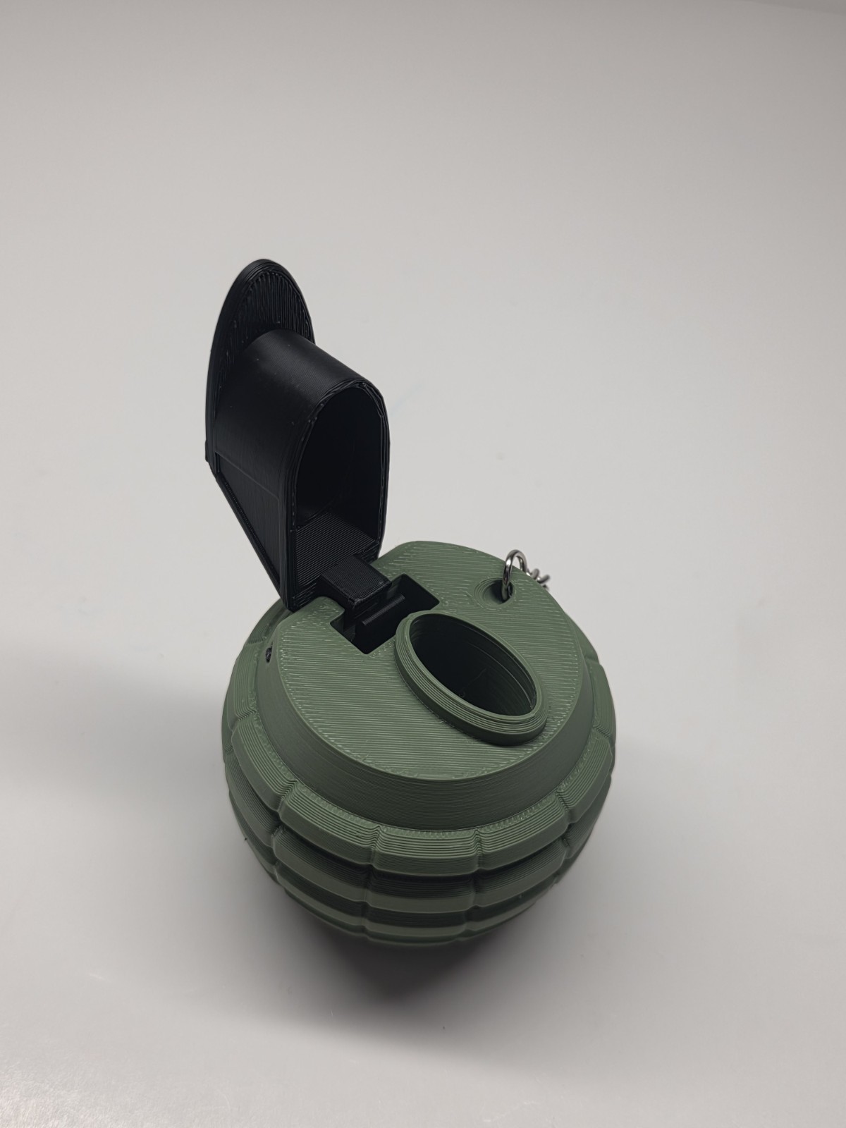 Grenade Shaped Lighter Case Lighter Sleeve For Bic Mini Lighters