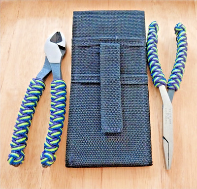 NEW CHANNEL LOCK FISHING PLIERS-DUCKBILL & SIDE CUTTER, CUSTOM TURK HD WRAPPED