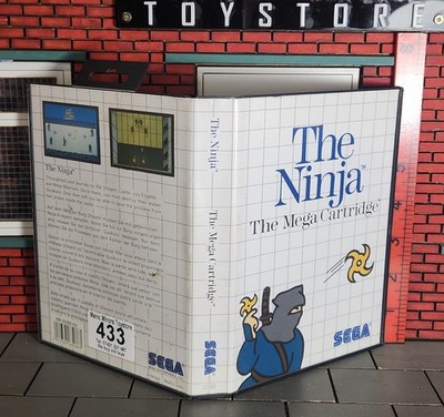 Sega Master System Konsole Spiel - The Ninja - mit Handbuch - #433
