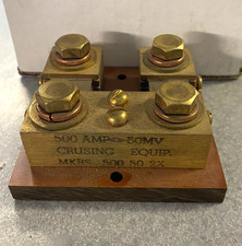 2 Battery Bank Shunt, 500 AMP