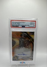 2024 Bowman's Best - Best of 2024 Auto Leo De Vries #B24-LD Orange /25 PSA10