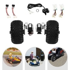 Double Wheel w/ Motor Drive Conversion Kit For Electric Beach Scooter 24V 250W