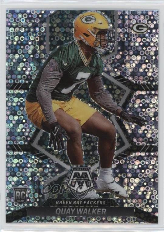 2022 Panini Mosaic Rookies No Huddle Silver Prizm Quay Walker #372 Rookie RC 2r8