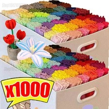 Large Colorful Pipe Cleaners Chenille Stems for Crafts DIY Hobby 100–500pcs