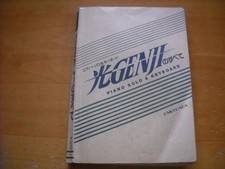 Hikari GENJI Piano & Keyboard Sheet Music 62 Songs Used