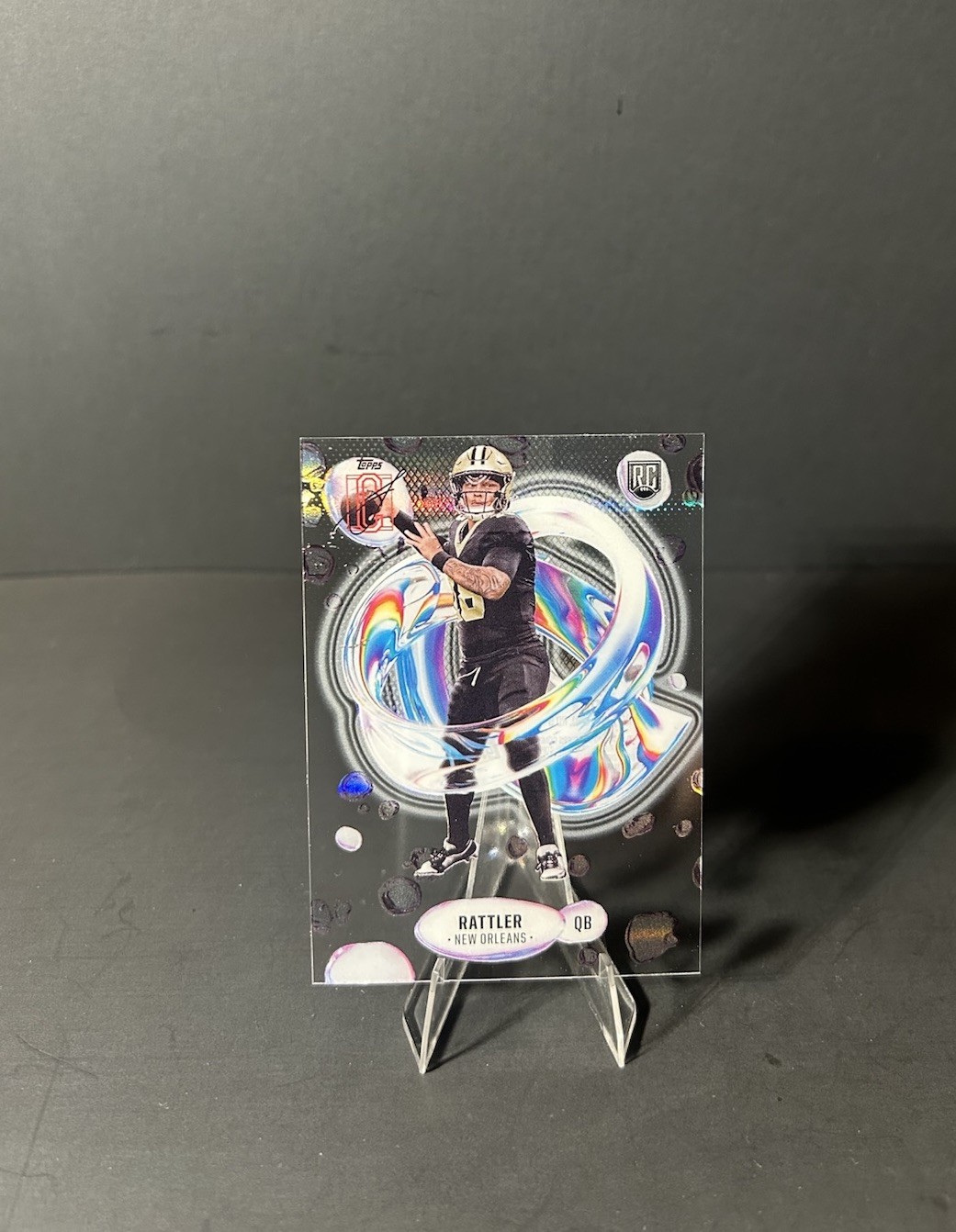 2024 Topps Signature Class Spencer Rattler Fluidity SP #F-5 (RC)