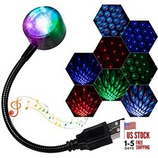 Car Roof Lights, USB Star Projector Night Light, Adjustable Interior Car 1 Pack