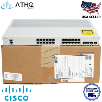Cisco Catalyst C1000-24T-4G-L 24-Port Gigabit Switch 4x1G SFP