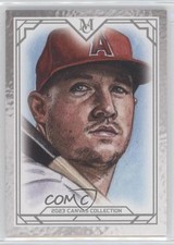 2023 Topps Museum Collection Canvas Collection Reprints Mike Trout #CCR-2 12dh