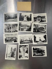 Rare Mini Postcard Set Richmond Virginia Edger Poe Shrine Capital Church Museum