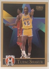 2Pac Tupac Shakur Makaveli Hip Hop Card Art RAP All Eyez On Me Lakers Thug Life