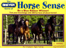 The Breyer Game of Horse Sense Board Game 2001 - 2-4 Players - (7+) - Complete