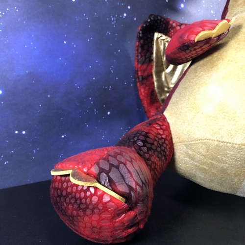 Large Read Roaring Light Up Dragon Roughly 20" Tested Works Plush SEE VIDEO - Picture 6 of 13
