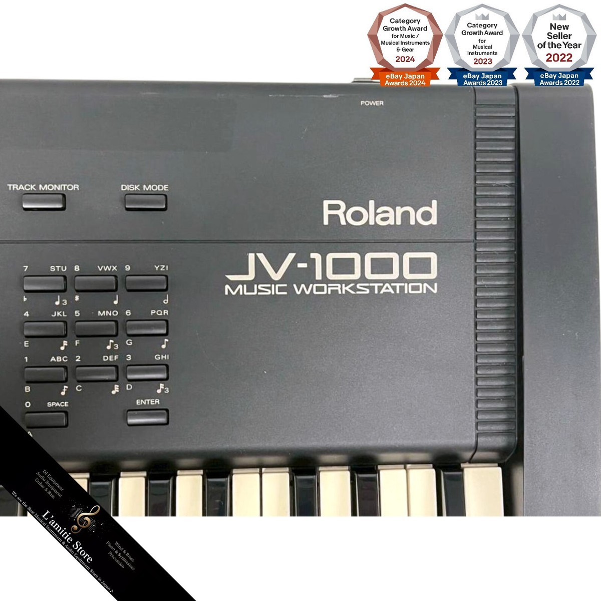 鍵盤楽器 Roland Jv-1000 76 keys Roland JV-1000 Synthesizer 76-Key Music Workstation Keyboard