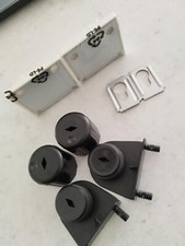 IKEA BESTA 2 équerres montage mural 144342 + 2 entretoise 141413 et 141414