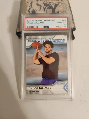 Caleb Williams psa 10 rookie Goodwin Champions