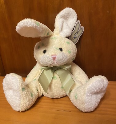 Bunny Plush March of Dimes Baby Easter 2003 Lemon Lime Stuffed Animal