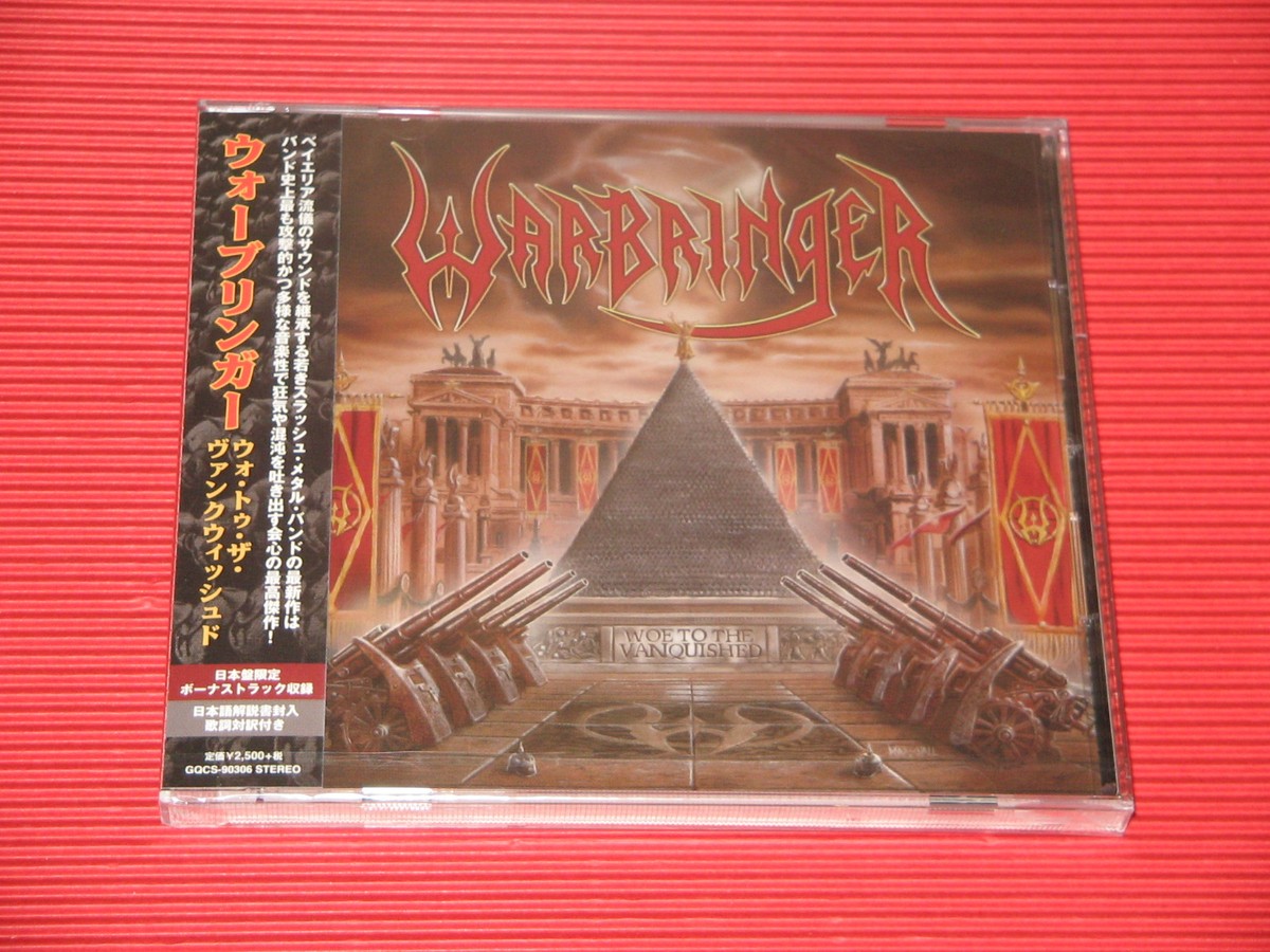 4BT WARBRINGER WOE TO THE VANQUISHED with Bonus Tracks JAPAN CD | eBay