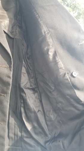 TUTA MARINA VINTAGE UOMO NERA E ORO DOPPIOPETTO NOVAKOFF BROS. 38R W 32 L30 - Foto 16 di 23