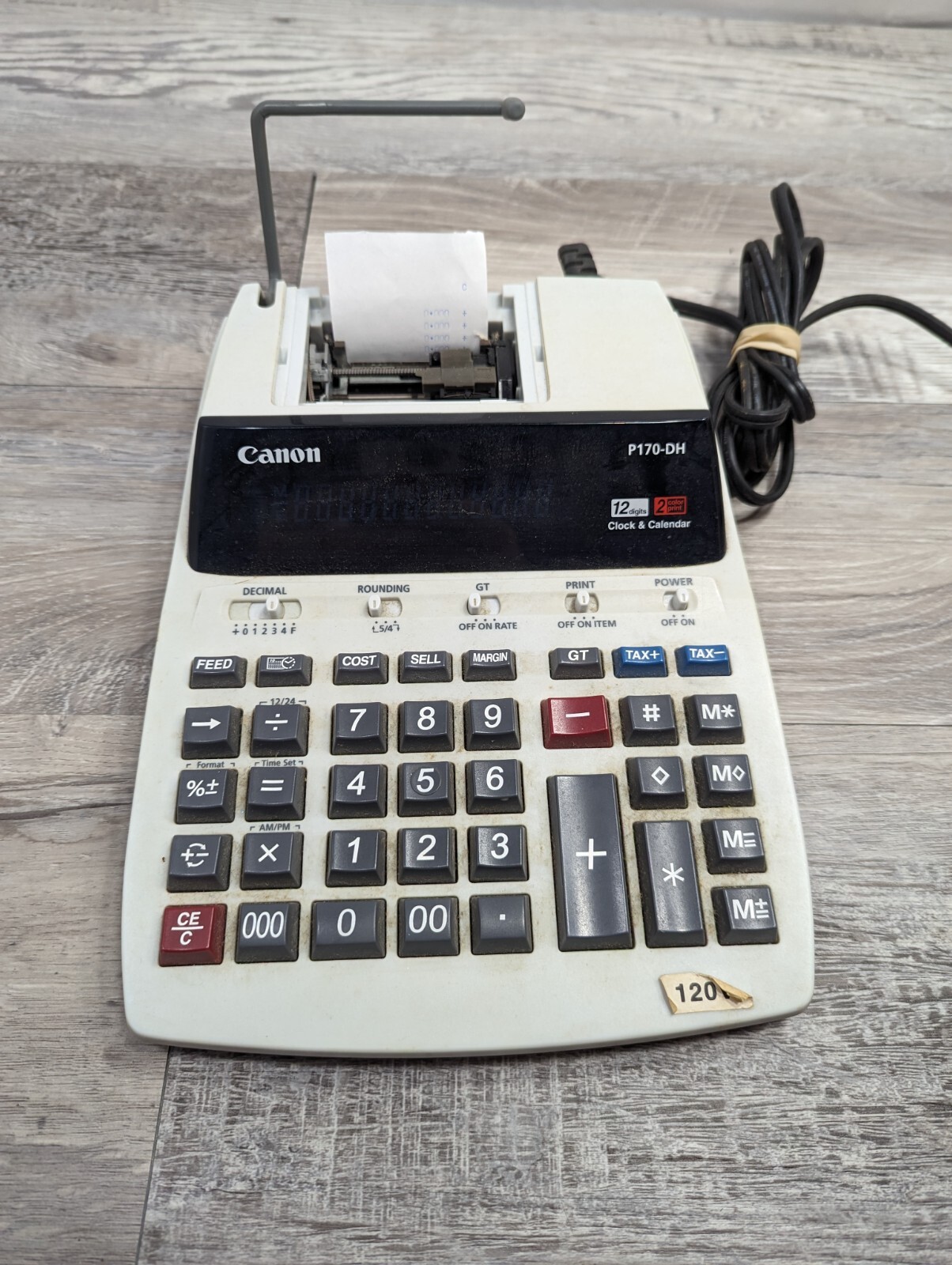 Canon P170DH Printing Calculator Working ! 38569108851 eBay