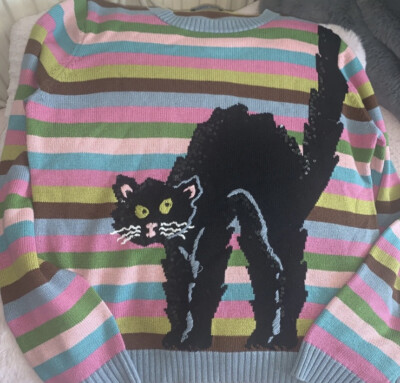 Michael Simon Katze   Pullover True Treasure sehr selten Medium     