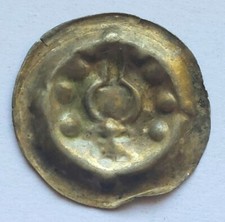 Lgft. Hesja, Henryk II. 1328-1376, pusty fenig 0,24 g, kropki (#1816)