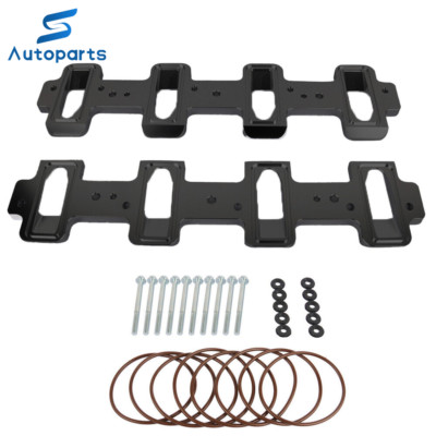 92mm 102mm Intake Manifold For LS Cathedral Port Cylinder Head to Rectangle Port