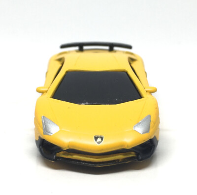 Lamborghini Aventador SV Coupe Dark Yellow RMZ City Metal 1/64 (3