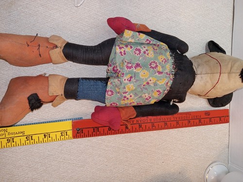 MICKEY MOUSE Minnie RARE VINTAGE 18“ DOLL 1930’s - Picture 4 of 14