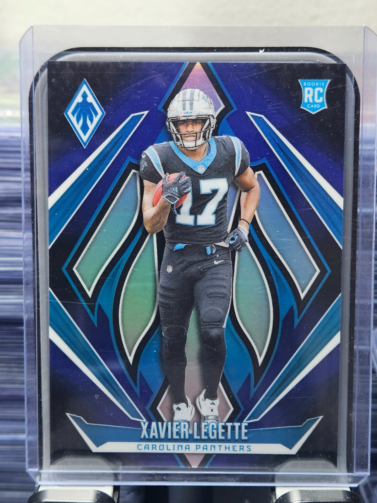 XAVIER LEGETTE 2024 PHOENIX ROOKIE FOOTBALL BLUE FADE PANTHERS RC /249 Q2101