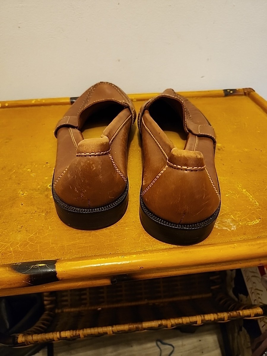 Cole Haan 01462 Douglas Men Brown Leather Penny Loafer Shoe  display picture 2