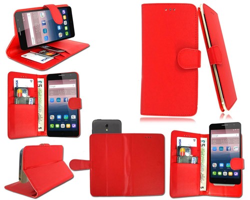New Premium Leather Flip Wallet Phone Case For ZTE Blade Nubia Z11 Mini (5'') - Picture 6 of 17
