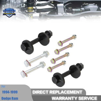 Complete Front Control Arms Cam Bolts & Hardware Kit For 1994-1999