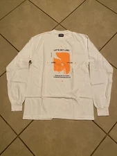 IGNORED PRAYERS LETS GET LOST LONG SLEEVE T SHIRT WHITE SIZE SMALL NEW WITH TAGS