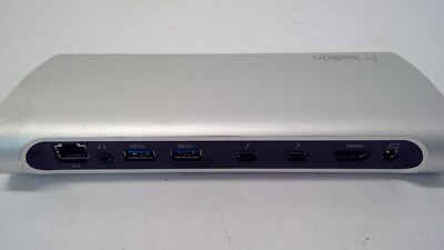 Belkin F4U085 Thunderbolt 2 Express Dock HD Laptop Station Dual 4K