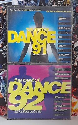 THE BEST OF DANCE 91 & 92 CD bundle - KLF, SL2, 2 Unlimited