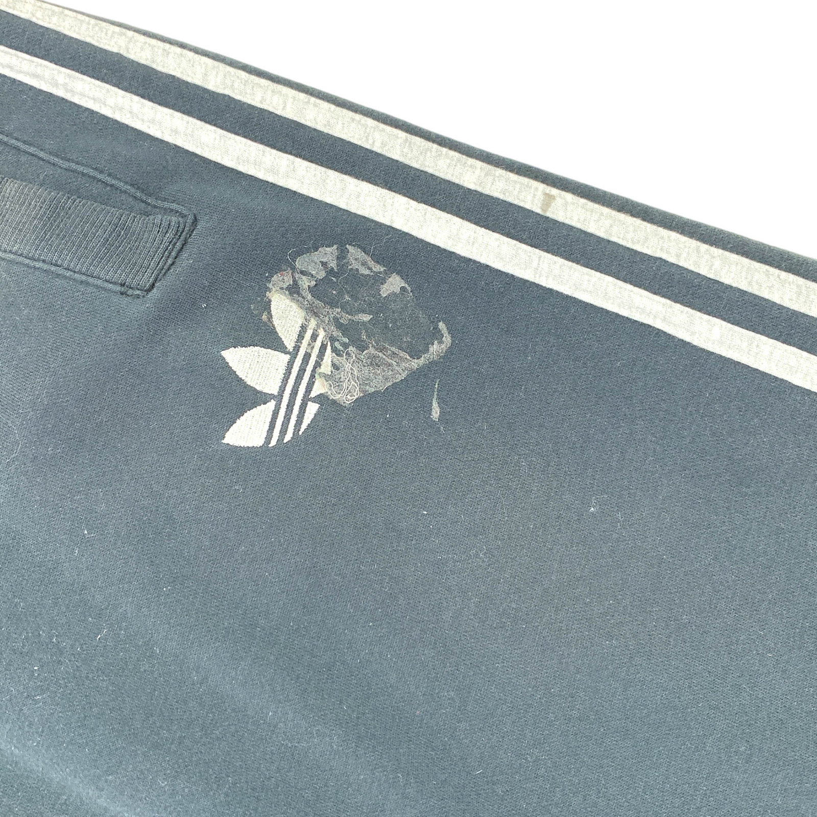 ALTRA Tappetini da jogging vintage Y2K Adidas 3 righe neri piccoli