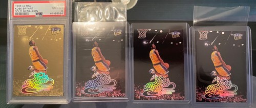 kobe bryant 1998 ultra gold medallion 61g psa  8 just graded plus rare Kobe box - Picture 1 of 13